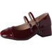 Elegant 2026 French Fairy Temperament Single Summer New Style Paired With Skirts Height Increasing Slimming Chunky Heel_vogvips.com