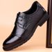 2024 Spring And Autumn New Business Formal Men's Three-Joint Lace-Up Single Breathable Security Leather Shoes 1999_vogvips.com