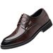 TerraStride Business Formal Soft Leather Lace-up Commuter Work Men's British Style Suit Groom Wedding Shoes_vogvips.com