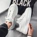 Autumn Men's New Breathable White For Male Students, Korean Version Trendy And Versatile Thick Soled Sports Shoes,_vogvips.com