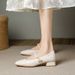 French-style Exquisite Soft Leather Pearl Mary Jane Shoes Women, Suitable Cheongsam, Comfortable For The Feet,_vogvips.com