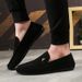 New Loafers Men's Student Casual Shoes Beanie Shoes Men's Fashion Shoes_vogvips.com