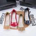 2023 Melissa Square Buckle Single Bowknot Sandals Beach Fragrant Shoes For Women_vogvips.com