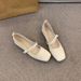 Square Head Mary Jane Shoes Women's Shoes Spring And Autumn Thick Heel With French Style Skirt Temperament Versatile_vogvips.com