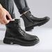 European Warm Series 2025 New Top Layer Cowhide Men's Genuine Martin Winter High-top Work Trendy Fleece Lined Leather Boots_vogvips.com