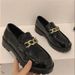 Slip-On Loafers College Style Flat Lazy 2022 Spring Autumn New Korean Version Single JK Small Leather Shoes Women Trendy_vogvips.com
