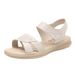 Cow Tendon Bottom Mom Sandals, Women's Flat Bottomed Summer New Versatile, Comfortable Lightweight For Wearing Outside,_vogvips.com