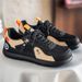 Men’s Lightweight Spring Summer Sneakers With Leather Upper Mesh Lining Flat Sole Round Toe Laced Sports Casual Footwear For Wide Feet_vogvips.com