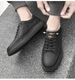 Men's Shoes Casual Leather Shoes Men's One-pedal Driving Shoes Tooling Breathable Sports And Leisure Board Shoes_vogvips.com