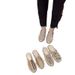 Mesh 35-43 Large Size Fisherman Slippers For Women 2025 Summer New Fashion Slip-on Flat Shoes_vogvips.com