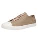 Men's Autumn Low‑Top Lace‑Up Canvas Sneakers, Classic Versatile Breathable Casual Skate Shoes, Fashion Minimalist Trendy Footwear For Men_vogvips.com