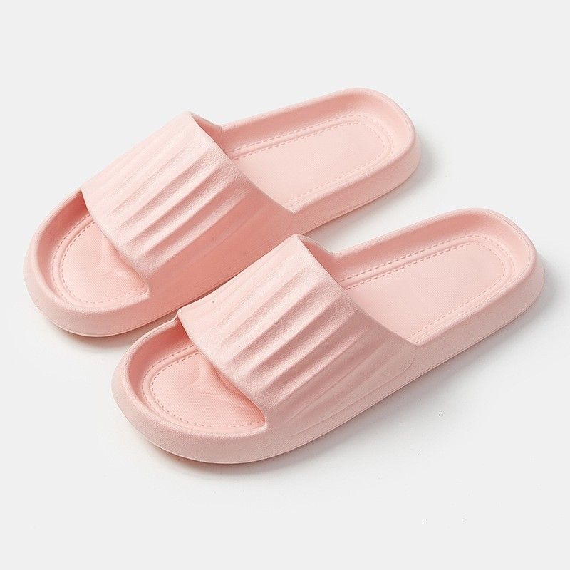 Couple Home Indoor Bathroom Unisex Simple Non-Slip Slippers_vogvips.com