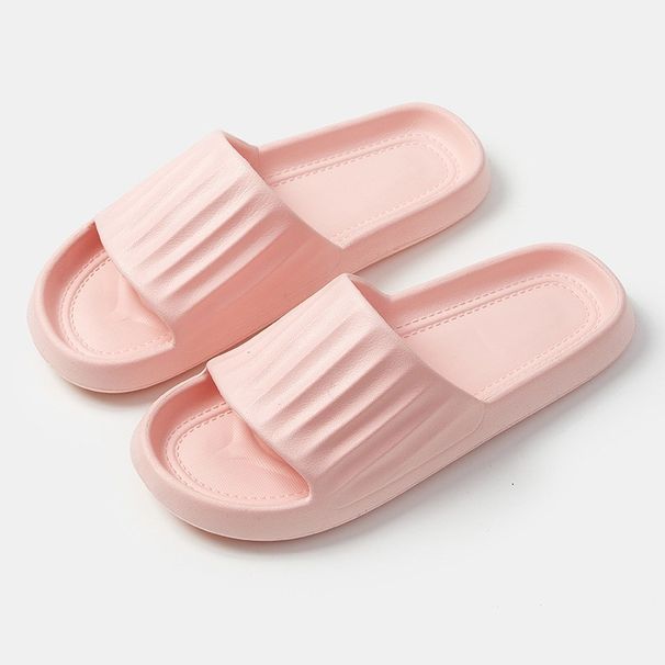 Couple Home Indoor Bathroom Unisex Simple Non-Slip Slippers_vogvips.com