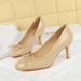 Women's Bow Pointed Toe High Heels Slip-On Pumps For Work & Party - Comfortable Office Shoes With Rubber Sole (Sizes 34-40, Colors Available)_vogvips.com