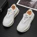 Men S Shoes Canvas Daddy Summer Style Breathable Trendy Thick Soled Height Increasing Shoes Full Palm Air Cushion Sports Casual_vogvips.com