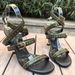 Women’s Shoes High End Fashion Women's Shoes Letter Strap Sandals Small Fragrance Style High Heels Straps_vogvips.com