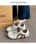 STRIDEO Ins Tide Korean Version 2026 New Forrest Gump Shoes Women's Autumn Embroidery Student Sports Breathable Casual Thick Sole_vogvips.com