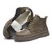 Large Size Thick-soled Tooling Martin Boots Men's Casual Hand-scratched Retro Velvet Snow Boots_vogvips.com