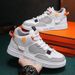 High Top Flat Bottomed Board Versatile, Student Casual Single Trendy Men's Shoes, 2025 Spring And Summer New Items_vogvips.com