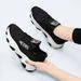 2024 Women's Spring New Single Korean Versatile Casual Comfortable Breathable Sports Increase Weight And Show Slim Mesh_vogvips.com