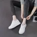 Sneakers Sports Women's Athletic Shoes Mesh Breathable Ladies Footwear High On Platform Korean Fashion 2024 Stylish New Arrival_vogvips.com