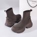 Sweet Cool Sports Style Super Comfortable ~ Autumn Winter New Slip-On Thick-Soled Short For Women Slim Elastic Sock_vogvips.com