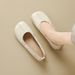 Soft Soft-soled Loafers For Women, 2026 Summer New Mary Jane Flat Grandma Office Shoes, Maternity Leather Shoes_vogvips.com