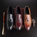 Men's British retro fringe casual shoes trend men's shoes_vogvips.com
