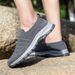 Summer Elderly Women's Middle Aged Walking Men's Hollow Out One Step Breathable Sports Shoes Large Size_vogvips.com