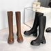 CFSC New Women's Boots Cloth Boots Heightnew Martin Boots Solid Color Fashion Boots_vogvips.com