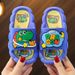 Summer Cartoon Dinosaur Soft Bottom Non Slip Children's Slippers_vogvips.com
