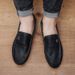 SHLIANG Men's Slip-On Flat Bottom Fashion Casual Shoes Breathable Comfortable Insole Large Size Loafers Durable Seams X0026_vogvips.com
