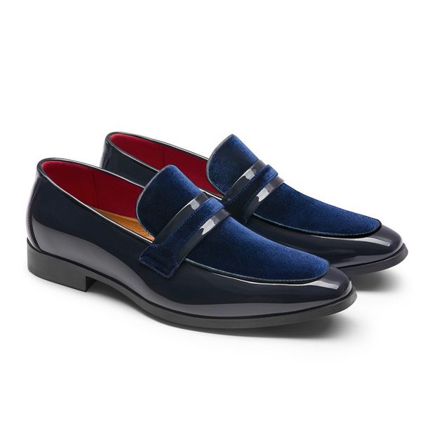 Men's Shoes Business Shoes Autumn And Winter Shoes Slip On Black Formal Men's Leather Shoes_vogvips.com