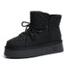 Country Tour Special Same Style Height-Increasing Snow Space Walk Ski Boots Non-Slip Warm 5911_vogvips.com