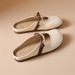 2026 Lightweight PU Upper PVC Sole Women’s Round-Toe Breathable Flat Sandals With One-Strap Closure And Soft Injection-Molded Footbed_vogvips.com