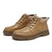 Light Luxury Men's Martin Boots Retro Medium Help Light Luxury Outdoor Non-slip Tooling Boots Leather Boots Men's Shoes_vogvips.com