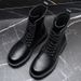 European Warm Series 2025 New 9-Hole Martin Men Genuine Plus Velvet Warm Long Tube Leather Autumn And Winter Thick Bottom Tooling Boots_vogvips.com