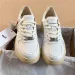 EPT Korean Blogger's Same Cowhide Designer Fashionable Sports And Leisure Board Round Toe Lace Up Women's Niche White_vogvips.com