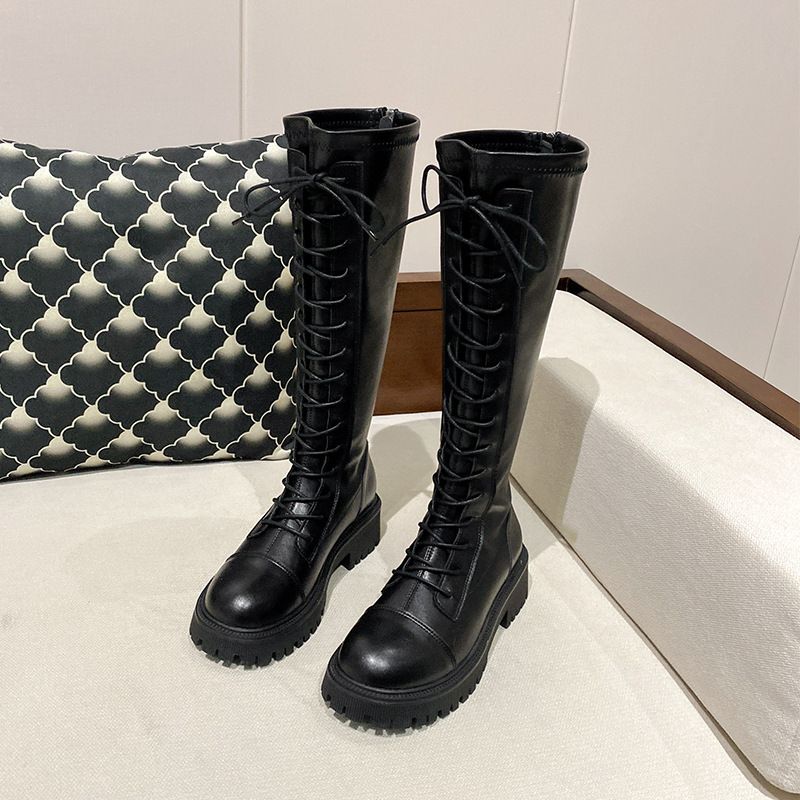 2024 New Style Height-Increasing Long For Short People Thick-Soled Over-the-Knee High Knight Martin Boots_vogvips.com