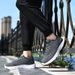 Spring Autumn Black Casual Men's Outdoor Sports Anti Slip Wear Resistant Waterproof And Breathable Running Student_vogvips.com