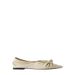 Women's Shoes Nude Knot Soft Flat Ballet Shoes Single Shoes Women Summer New Pointed Shallow Mouth Versatile Women's Shoes_vogvips.com
