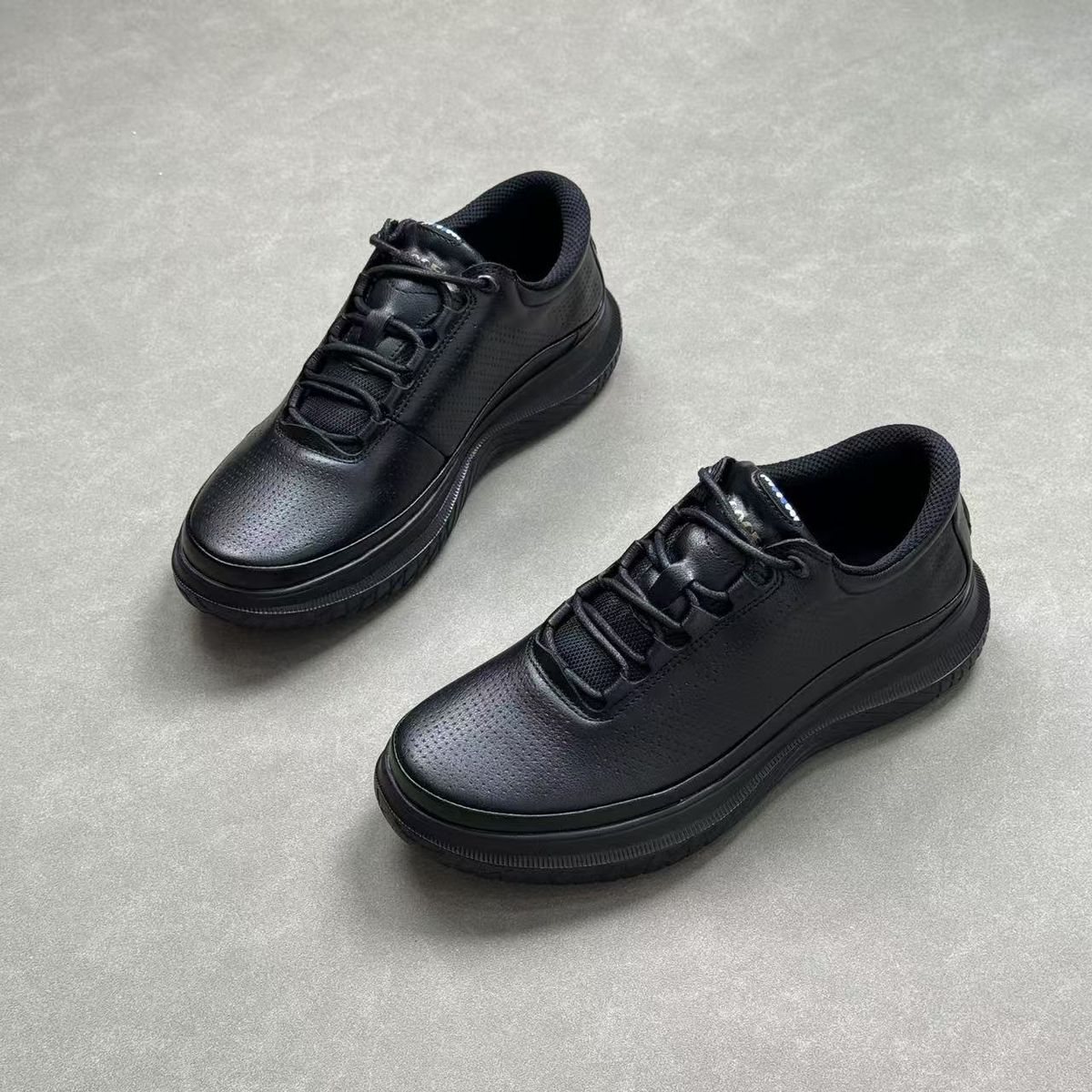Large Top Layer Cowhide, Lightweight, Soft, Breathable, Comfortable, French Men's Business Casual Leather Shoes_vogvips.com