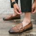 2025 New Business Large Size Monk Men Korean Style Crocodile Pattern Leather Shoes_vogvips.com