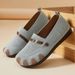 Women's 2026 New Style Single Dropshipping Versatile Casual For Women Wide Fat Feet Slip-On Mom Shoes_vogvips.com