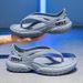 Fahion Men Sandal Comfortable Soft Man Flip Flop Outdoor Beach Slipper Caual Non-lip Flat Lightweight Garden_vogvips.com