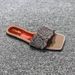 Women Slippers Women Ballet Flats Summer Outdoor Flat Slide Sandals For Women Fashion Rhinestone Breathable Square Toe High End Feel Plus Size_vogvips.com