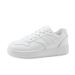 Leather Waterproof White For Women, New Autumn Women's Shoes, Thick Sole, Increased Height, Niche Design, Casual_vogvips.com