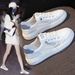 Genuine Leather White Sneakers For Women 2026 Spring Summer Mesh Breathable Comfortable Lightweight Casual Hollow Thin_vogvips.com
