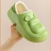 Autumn And Winter Men And Women Cotton Slippers Bear Simple Fashion Home Warm Couple Dormitory Fluffy Warm Cotton Slippers_vogvips.com
