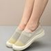 Women's New Summer Shoes, Versatile Casual Shoes With Soft Soles That Don't Tire The Feet, Comfortable Slip-on Shoes For Mothers, Foreign Trade Shoes_vogvips.com